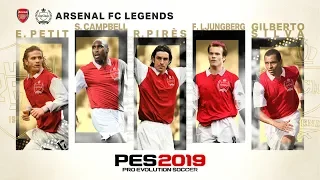 PES 2019 - Arsenal Legends Trailer