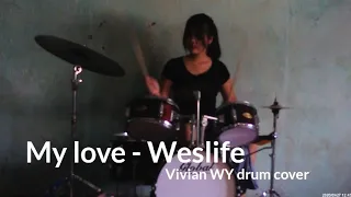My love (drum cover)