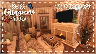 No Gamepass Soft Cottagecore Family House Speedbuild and Tour   iTapixca Builds