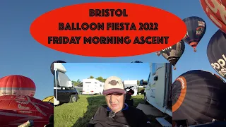 Bristol Balloon fiesta 2022friday morning ascent