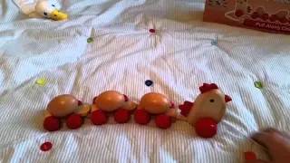 Babi Bambino Wooden Pull Along Toy Chicken and Egg - Review