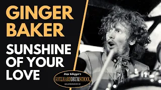 Alex Motta suona e racconta GINGER BAKER in "Sunshine Of Your Love"