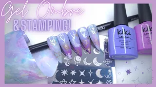 Gel Polish & Stamping 💫 Gel Polish Ombre Tutorial 💅🏼