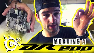 Modding A Suzuki DR200 Part 1