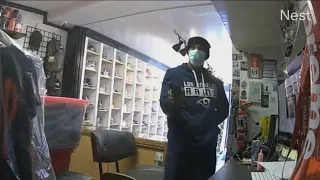 Caught on video: Melrose store robbery