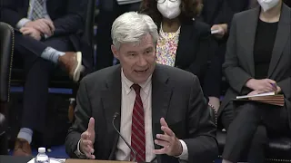 Sen. Whitehouse Testifies on his DISCLOSE Act in a Senate Rules Committee Hearing