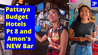 Pattaya Thailand, Budget Hotels in Soi Buakhao, Soi Diana area Pt 8 and AMONS NEW Bar.