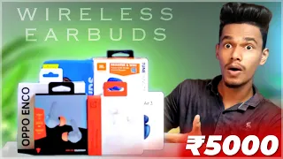 Best TWS Wireless Earbuds Under ₹5000 | Active Noise Cancellation TWS Under 5000