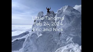 Little Tahoma Winter Ascent, Feb 24, 2024