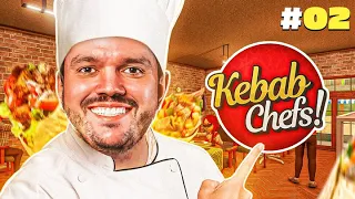 GAULES JOGANDO KEBAB CHEFS! - RESTAURANT SIMULATOR #2 | CORTES DO GAULES