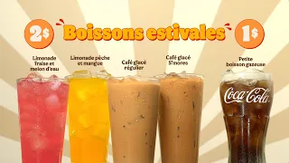 Boissons estivales