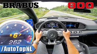 BRABUS 800 GLS 63 AMG | TOP SPEED on AUTOBAHN [NO SPEED LIMIT] by AutoTopNL