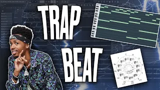 THE FULL GUIDE TO MAKING A HARD TRAP BEAT (FL STUDIO TUTORIAL)!