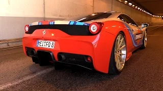 INSANE!! Ferrari 458 Speciale w/ Fi Exhaust - FAST Accelerations, Tunnels & REVS!