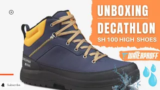 Decathlon Quechua Men Warm Waterproof Hiking  Boots- SH100 Unboxing #video #viral