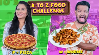 ULTIMATE  A TO Z FOOD HUNTING CHALLENGE | Part 1 | Hungry Birds