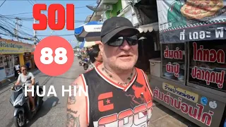 Soi 88 Afternoon Walkabout Hua Hin Thailand