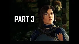 Shadow of the Tomb Raider Walkthrough Part 3 - Howling Caves (Let's Play Gameplay Commentary)