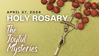 The Holy Rosary - The Joyful Mysteries  #catholic #rosarysaturday