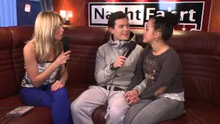 Kim Gloss & Rocco Stark Interview Teil 1 @ Nachtfahrt TV