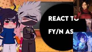 Naruto react to fy/n ! (ships : Sasuke x fy/n ) made by: crystal-thekitty (2/2)