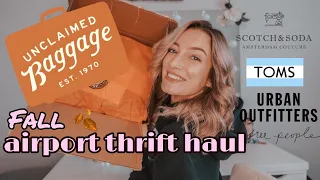 Unclaimed Baggage Store FALL AIRPORT THRIFT HAUL!