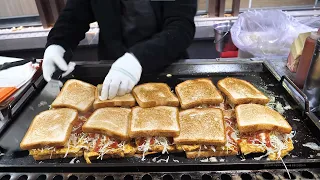 The master of Myeongdong street toast in charge of breakfast in Myeongdong!