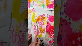 Make your own collage papers! Easy tutorial.