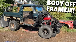 Body's Ready To be Removed + New Parts!! 1979 Ford Bronco Restoration |PART 5|