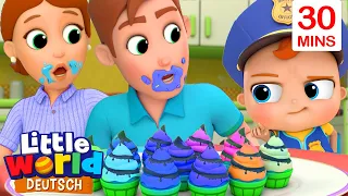 Einsatz für die Muffin-Polizei | Kinderlieder für Kleinkinder | Little World Deutsch