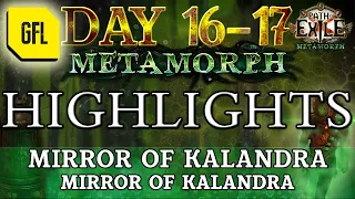 Path of Exile 3.9: METAMORPH DAY #16-17 Highlights MIRROR OF KALANDRA, MIRROR OF KALANDRA