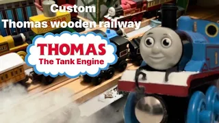 Custom Thomas wooden railway - Thomas the tank engine