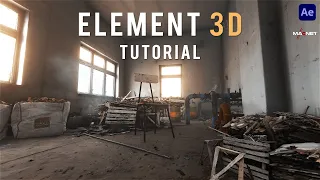Element 3D tutorial #videocopilot #element3d #aftereffects