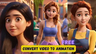 Convert any video into Animation | Video to Animation | Free Ai Video Generator