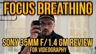 Sony 35mm f/1.4 GM G-Master Review for Video: Focus Breathing ?