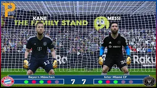 goalkeeper Kane vs goalkeeper Messi  | Perfect Penalty Shootout #ronaldo #2024 #messi #gameplay
