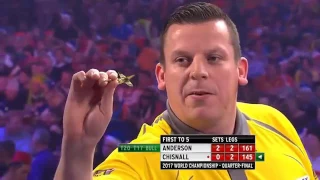 BEST DARTS MATCH IN 2016| Gary Anderson vs Dave Chisnall|2017 World Darts Championship| Part 2