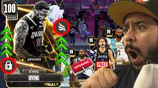 We JUICED the Free Dark Matter Kyrie Irving with 99 Stats and He Can DUNK But.... NBA 2K24 MyTeam