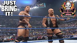 The Rock POP Vs Stone Cold POP 11/9/2000