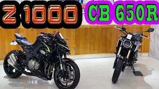 Với 200 củ bạn chọn : Z1000 2015 (19x) hay Cb650r 2019(17x)-thi moto thủ đức