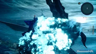 (PS4) Final Fantasy XV : Leviathan Boss Battle (JP Dub/ENG Sub/1080p)