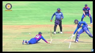 Nepal Vs Gujrat 1st T20 II Dipendra Singh Airee Run Out 🔥🐅 #nepalcricket
