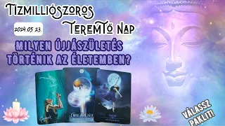 Tízmilliószoros nap🌞Miben újulok meg?🪔Milyen új életszakasz indul az életemben?❗🌈Válassz paklit!✨