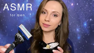 MEN'S SHAVE🧼ASMR Roleplay🪒