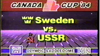 СССР - Sweden Canada Cup'84 group game 1984-09-04