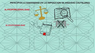 PRINCIPIOS A CONSIDERAR EN LA IMPOSICION DE MEDIDAS CAUTELARES