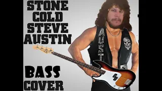Stone Cold Theme (Bass cover with TAB)