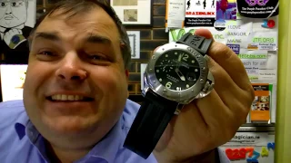 How to change the straps on a Panerai Luminor Submersible PAM 24 watch