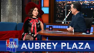 "Be Me. Tell My Story." - How Aubrey Plaza Met The Christmas Witch