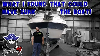 Yacht #4: "What I found could have sunk the boat!" What major problem did the CAR WIZARD find?